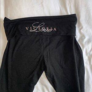 VS Bling fold over leggings